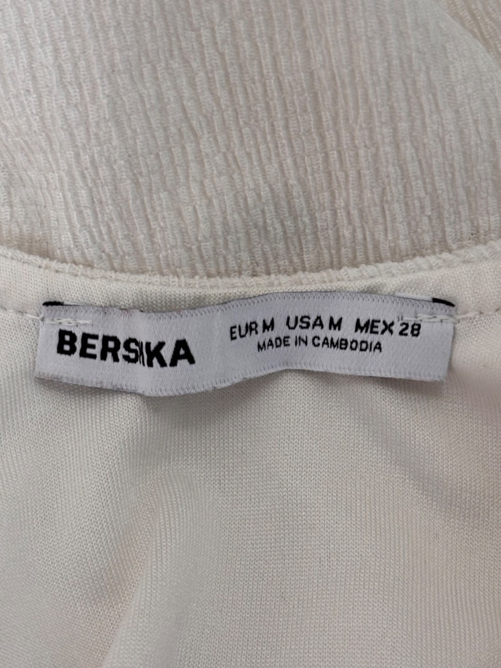 Bershka Women's Milkmaid Midi Dress in Ecru - Picture 5 of 13